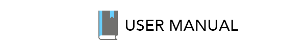 User manual button