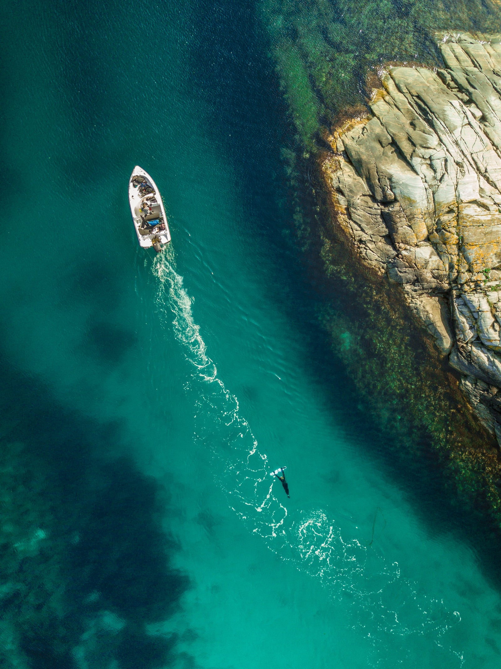 subwing drone shot norway