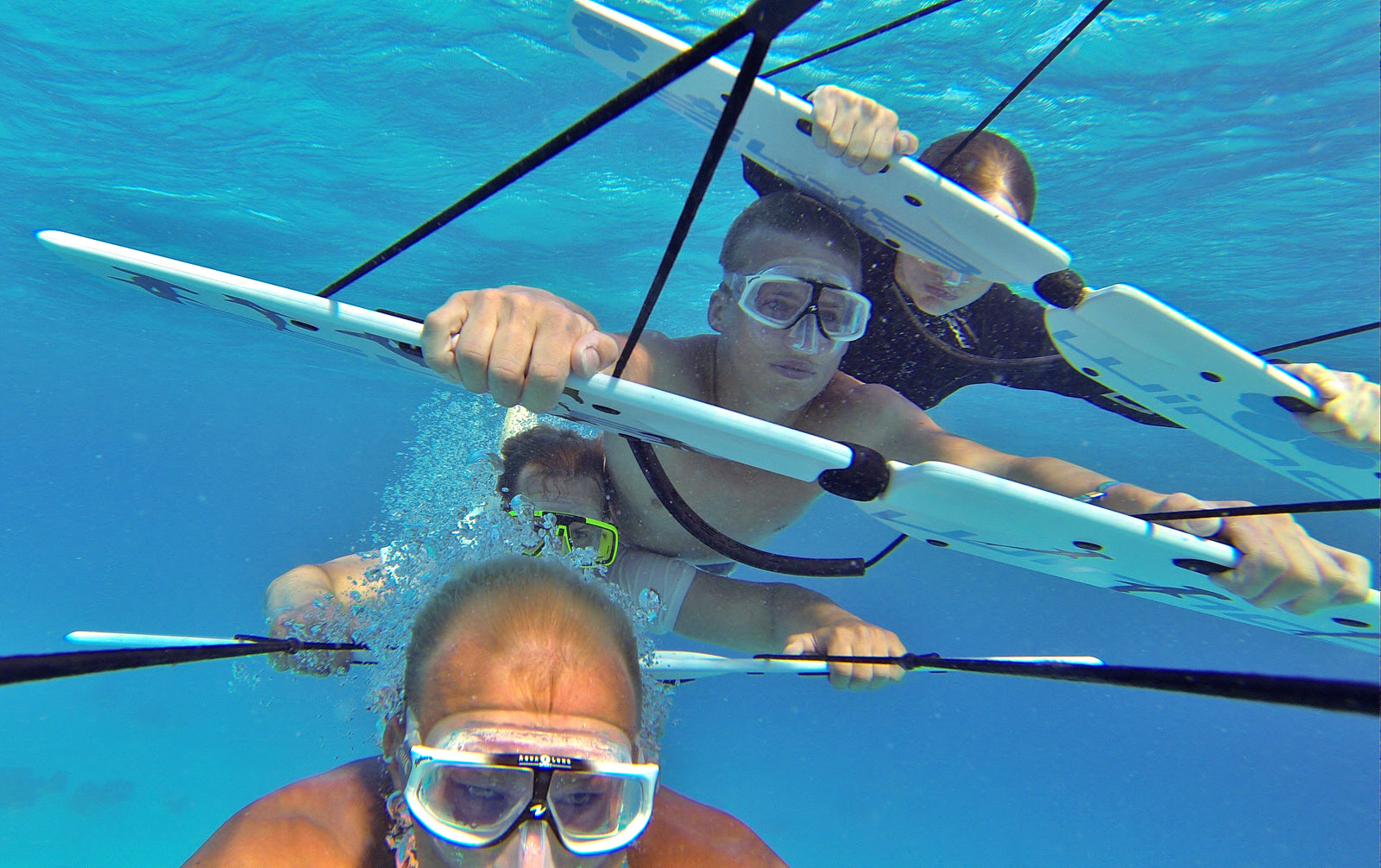 multiple subwing riders in close proximity