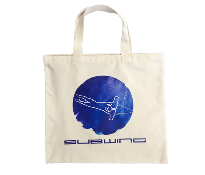 Cotton beach bag with Subwing logo