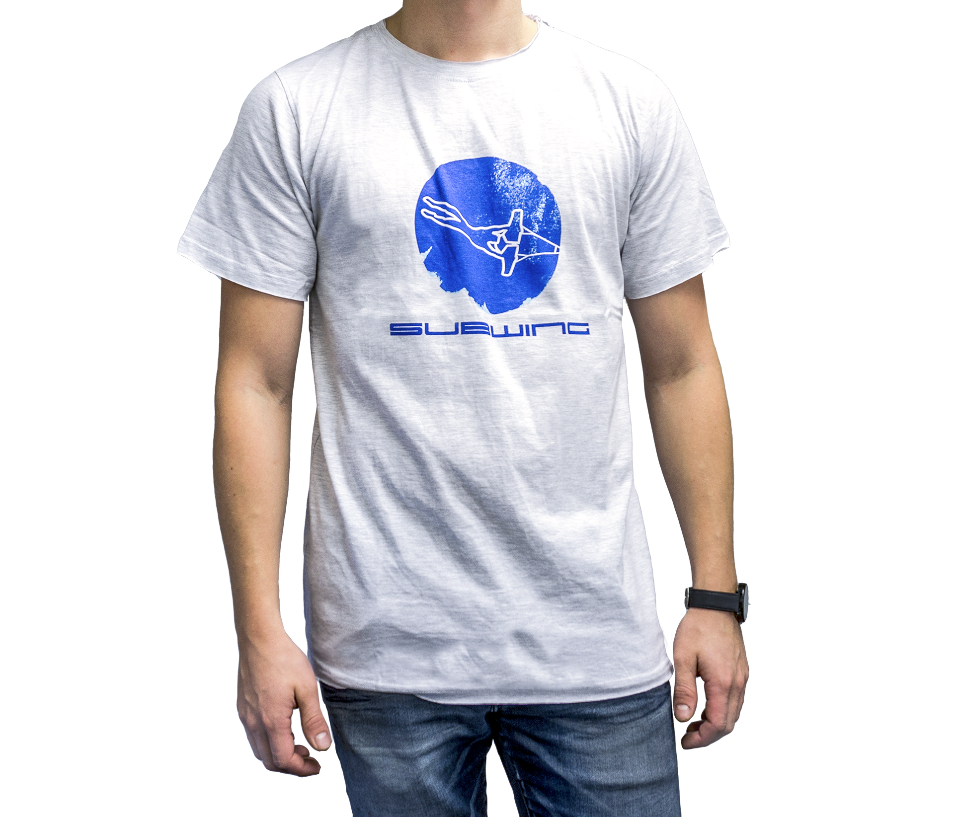T-shirt with Subwing logo for men
